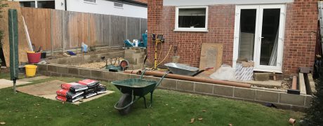 Outline of the building is starting to take shape